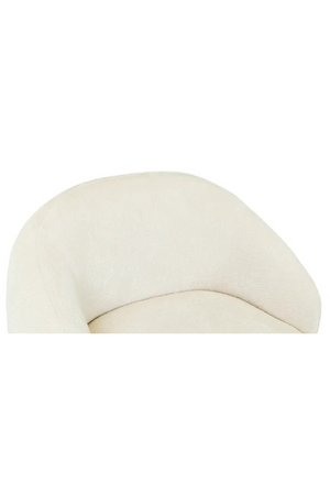 Upholstered Curve Accent Chair | NV Gallery Telde | Oroa.com