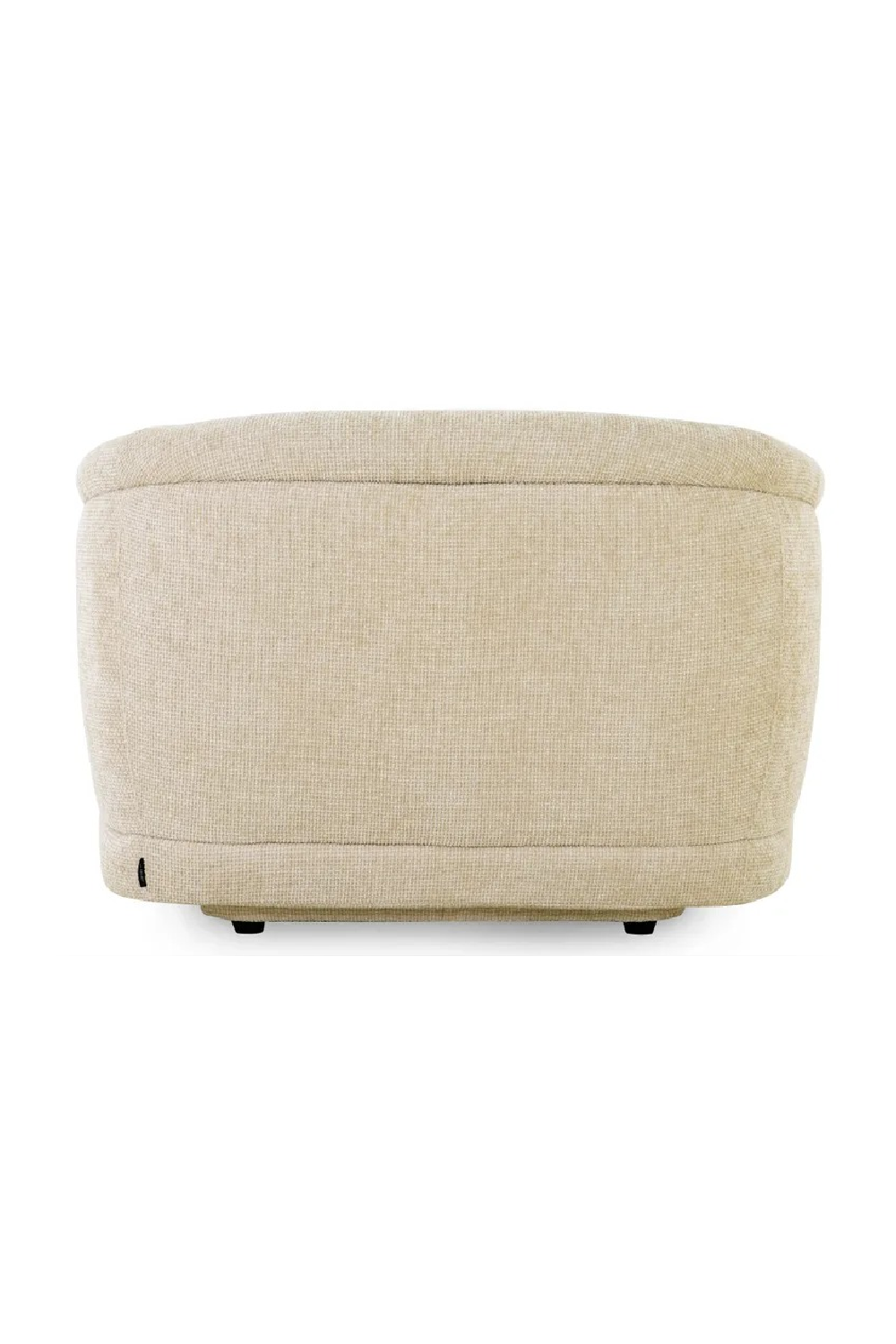 Curved Plush Lounge Chair | NV Gallery Volta | Oroa.com
