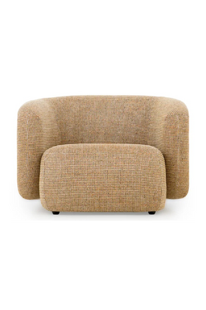 Curved Plush Lounge Chair | NV Gallery Volta | Oroa.com