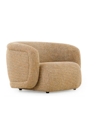 Curved Plush Lounge Chair | NV Gallery Volta | Oroa.com