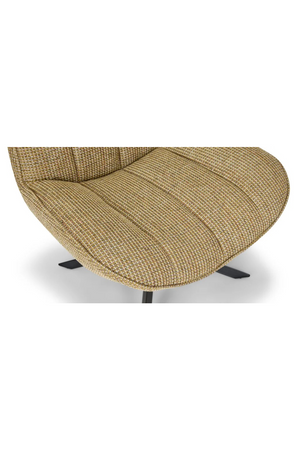 Channeled Tweed Swivel Chair | NV Gallery Willow | Oroa.com