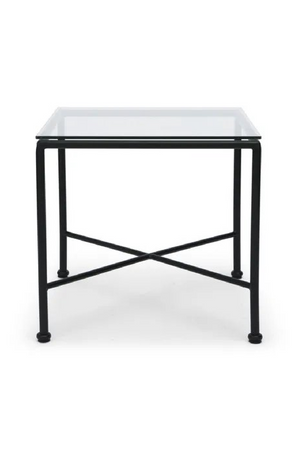 Square Glass Outdoor Side Table | NV Gallery Bel Air | Oroa.com