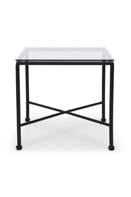 Square Glass Outdoor Side Table | NV Gallery Bel Air | Oroa.com