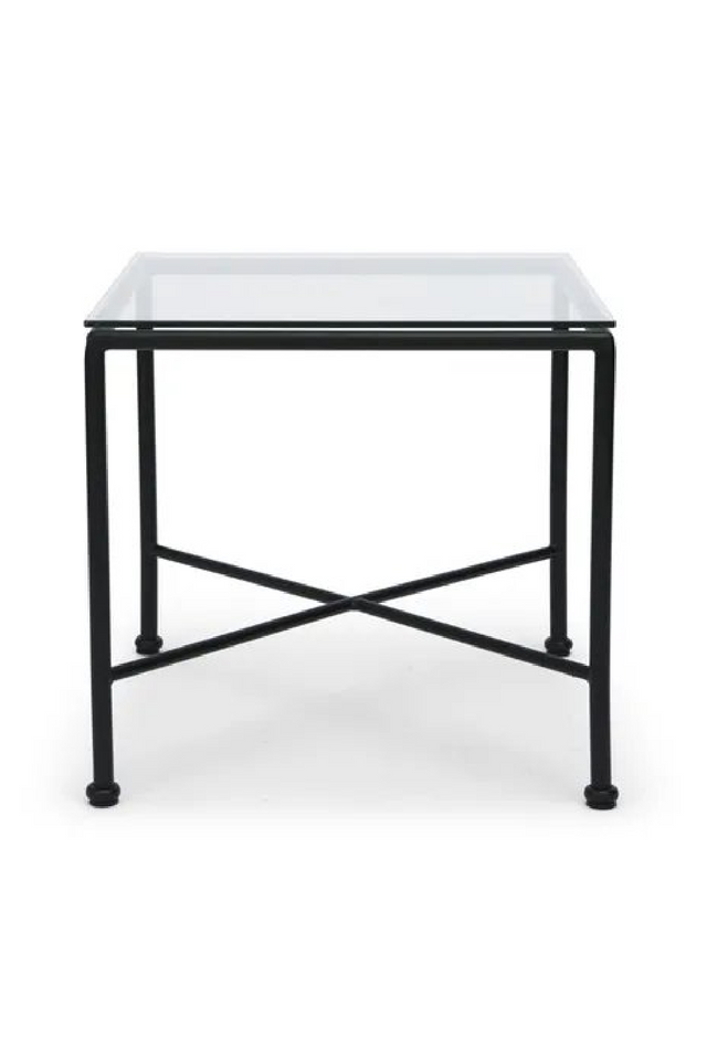 Square Glass Outdoor Side Table | NV Gallery Bel Air | Oroa.com