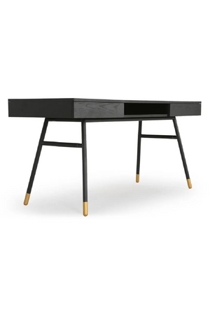 2-Drawer Wooden Desk | NV Gallery Solomon | Oroa.com