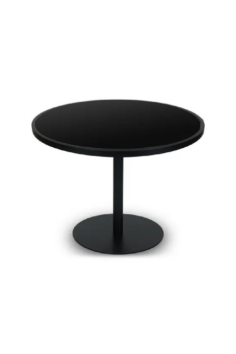 Black Glass Outdoor Dining Table | NV Gallery Echo | Oroa.com