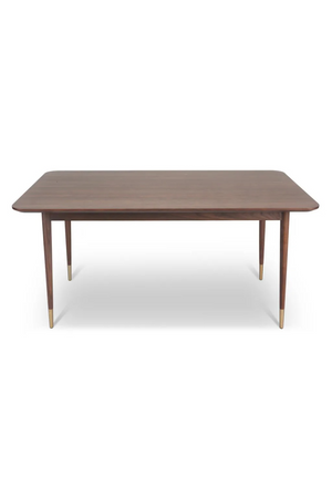Rectangular Walnut Dining Table | NV Gallery Vinyle | Oroa.com
