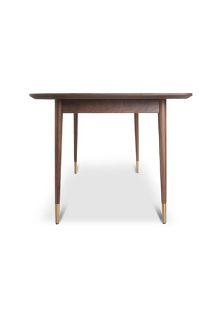 Rectangular Walnut Dining Table | NV Gallery Vinyle | Oroa.com
