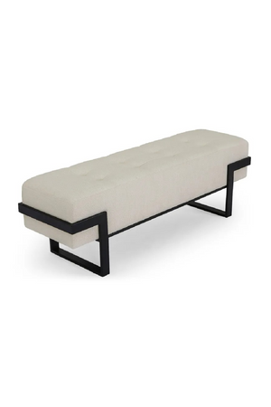 Metal Framed Padded Bench | NV Gallery Vertigo | Oroa.com