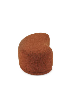 Pebble-Shaped Upholstered Bench | NV Gallery Enzo | Oroa.com