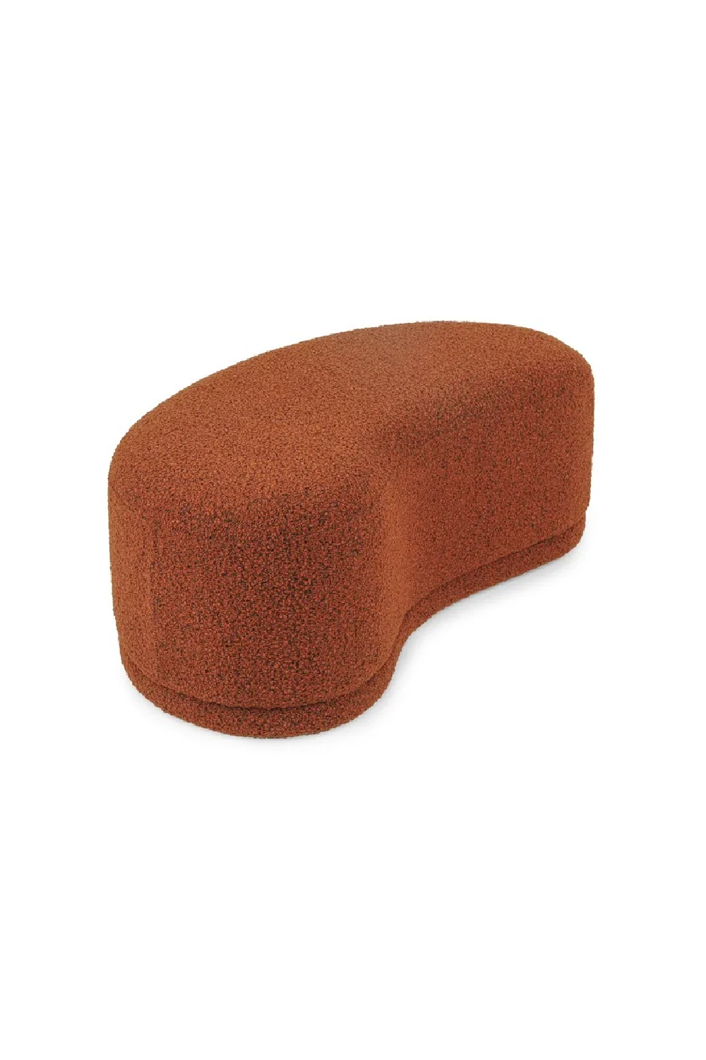 Pebble-Shaped Upholstered Bench | NV Gallery Enzo | Oroa.com