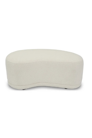 Pebble-Shaped Upholstered Bench | NV Gallery Enzo | Oroa.com