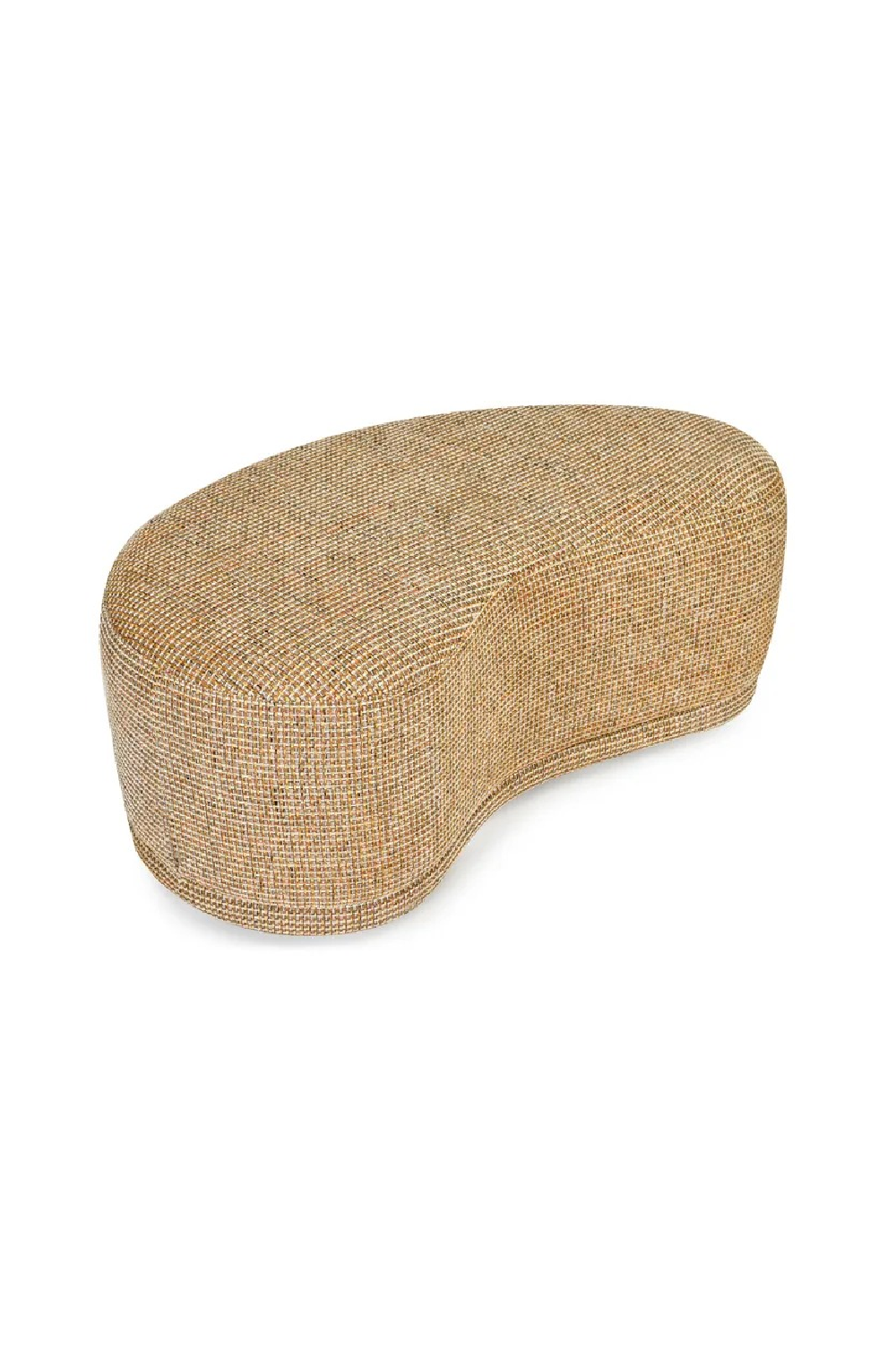 Pebble-Shaped Upholstered Bench | NV Gallery Enzo | Oroa.com