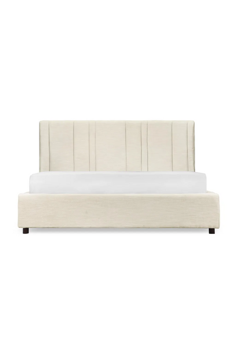 Cream 4-Compartment King Bed | NV Gallery Infinity