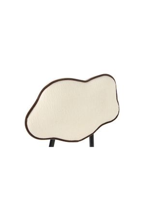 Organic-Shaped Back Bar Stool | NV Gallery Arty | Oroa.com