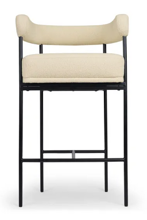 Metal Framed Curved Bar Stool | NV Gallery Arcade | Oroa.com