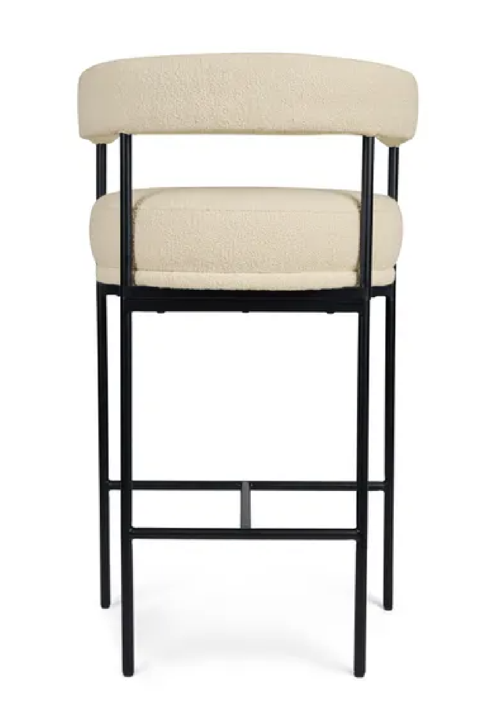 Metal Framed Curved Bar Stool | NV Gallery Arcade | Oroa.com