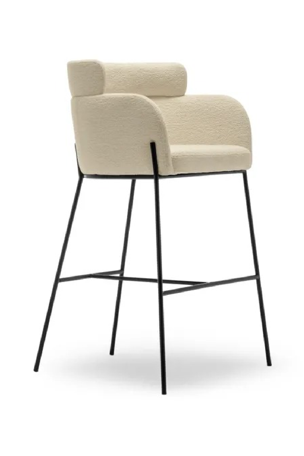 Layered Curve Back Counter Stool | NV Gallery Baron | Oroa.com