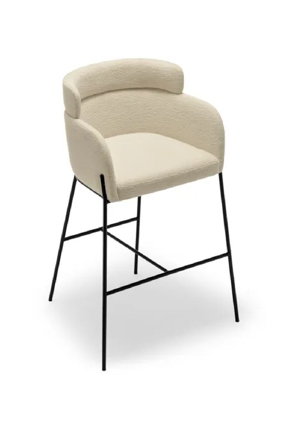 Layered Curve Back Counter Stool | NV Gallery Baron | Oroa.com