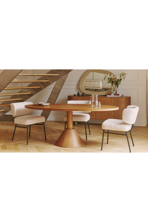 Minimalist Upholstered Dining Chair | NV Gallery Abby | Oroa.com