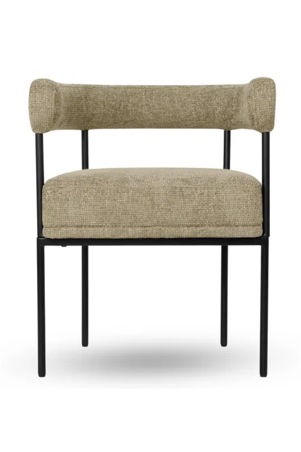 Metal Framed Curved Dining Chair | NV Gallery Arcade | Oroa.com