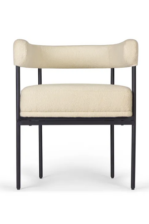 Metal Framed Curved Dining Chair | NV Gallery Arcade | Oroa.com