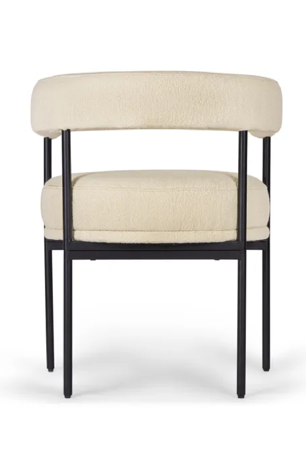 Metal Framed Curved Dining Chair | NV Gallery Arcade | Oroa.com