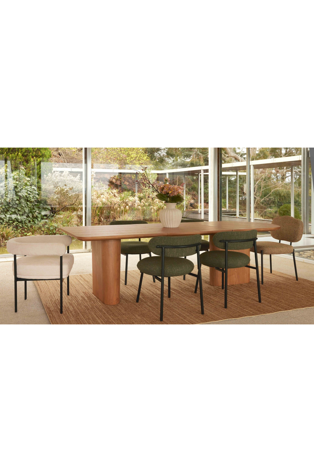 Curved Back Dining Chair | NV Gallery Arcade