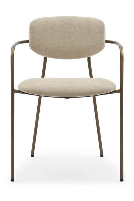 Iron-Framed Stackable Dining Chairs (2) | NV Gallery Aya | Oroa.com
