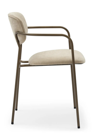 Iron-Framed Stackable Dining Chairs (2) | NV Gallery Aya | Oroa.com