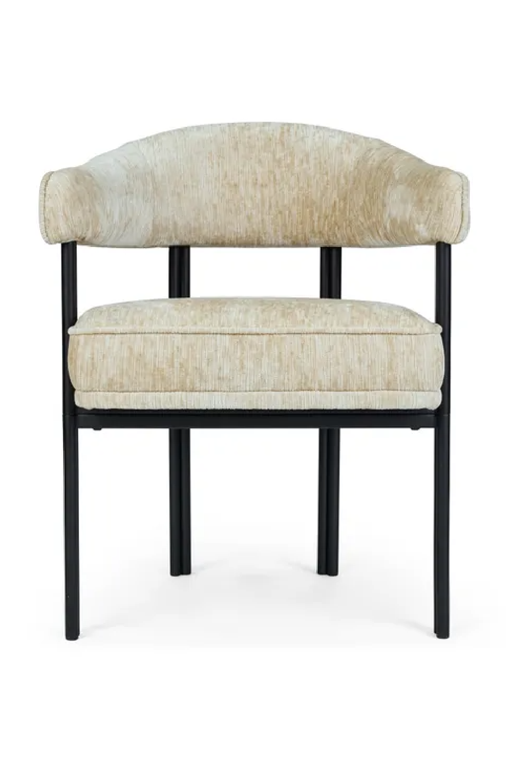 Satin Beige Dining Chair | NV Gallery Iris | Oroa.com