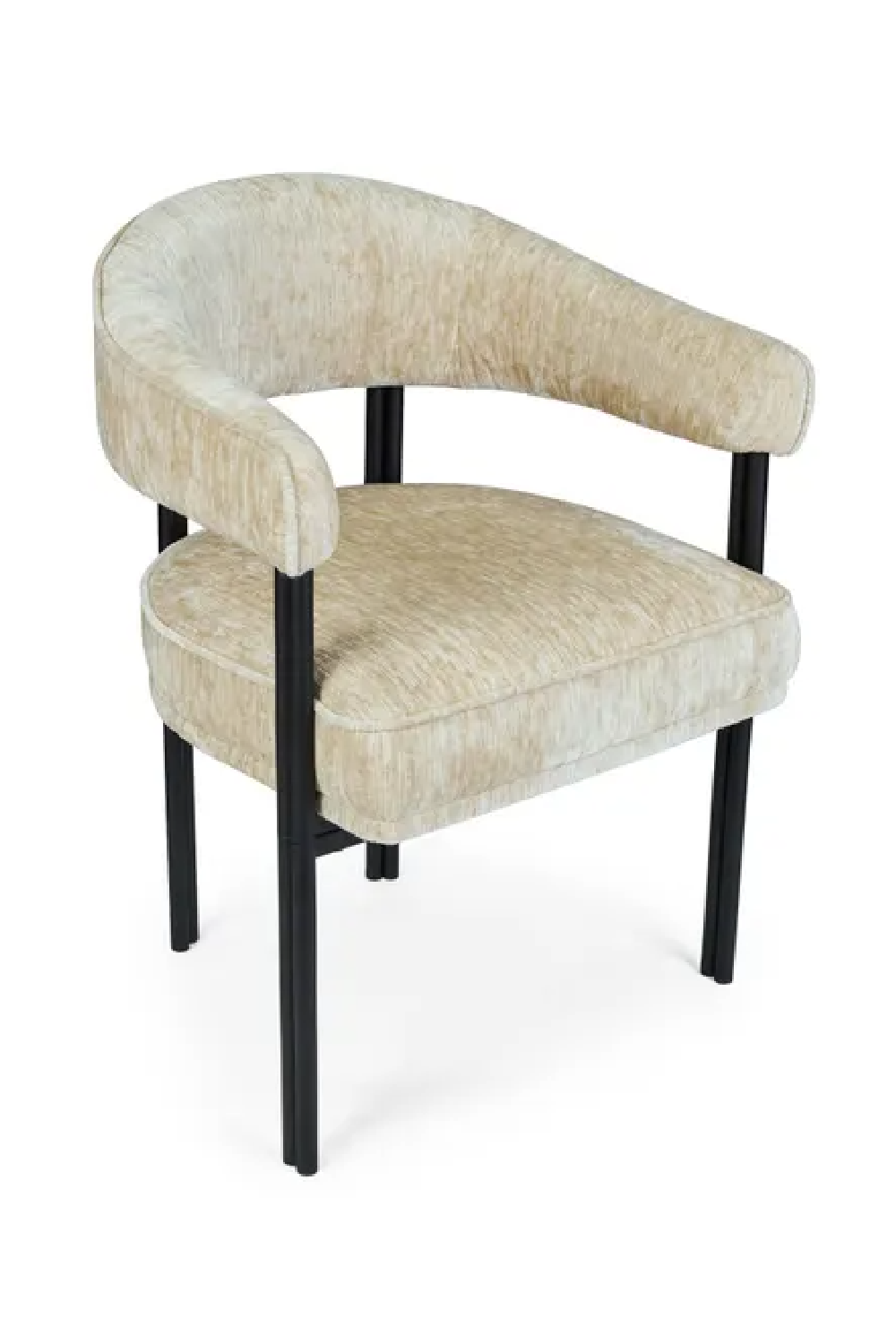 Satin Beige Dining Chair | NV Gallery Iris | Oroa.com