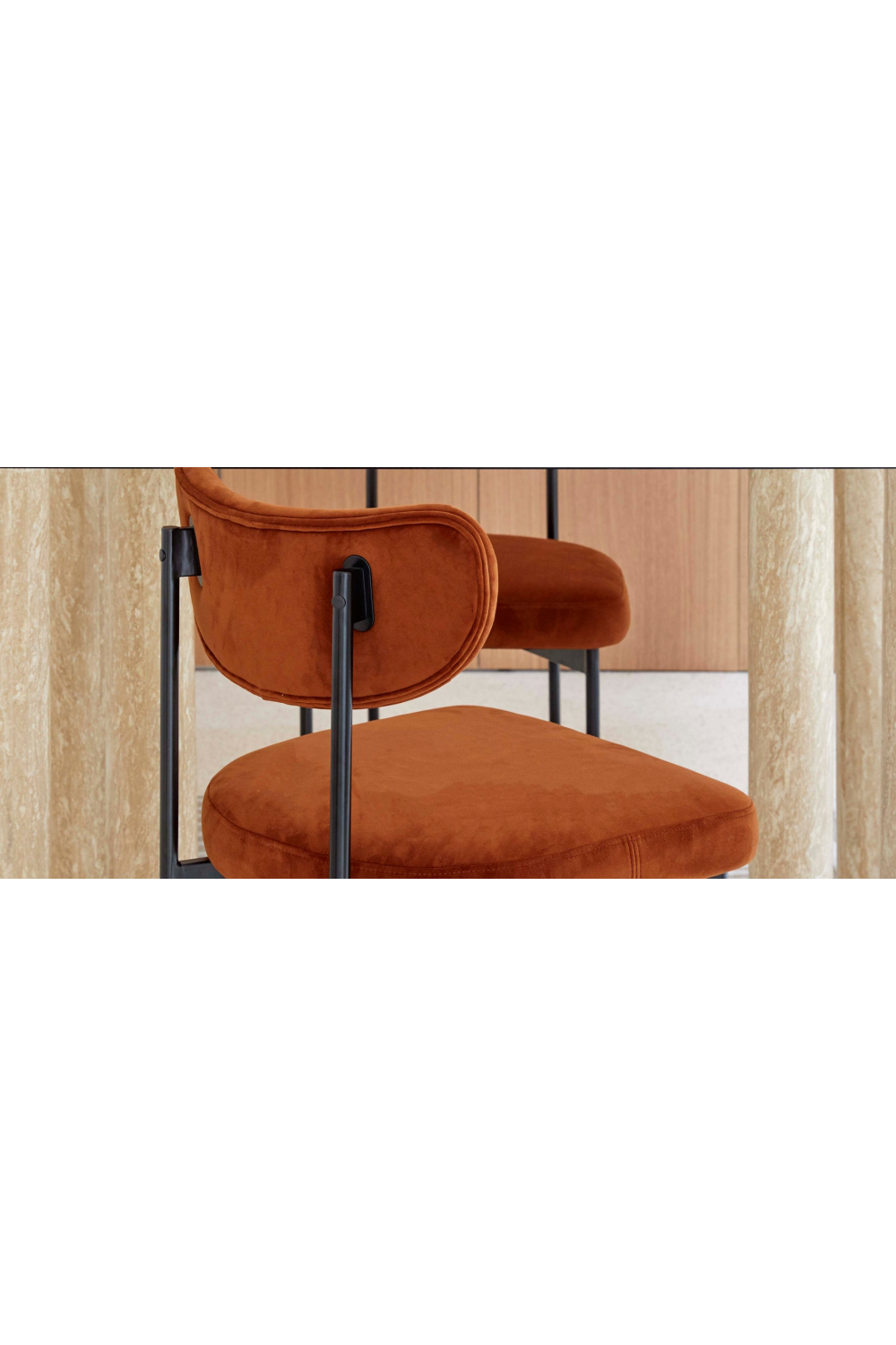 Curved Back Dining Chair | NV Gallery Jasper | Oroa.com