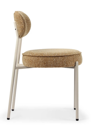 Minimalist Brown Tweed Dining Chair | NV Gallery Milo | Oroa.com