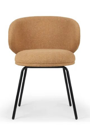 Curved Tweed Dining Chair | NV Gallery Savio | Oroa.com