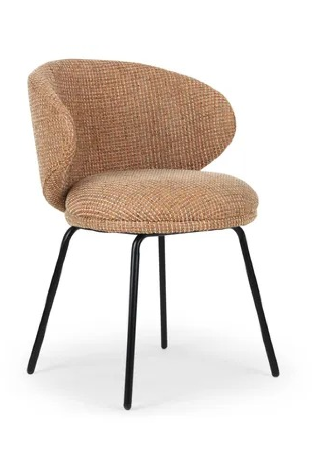 Curved Tweed Dining Chair | NV Gallery Savio | Oroa.com