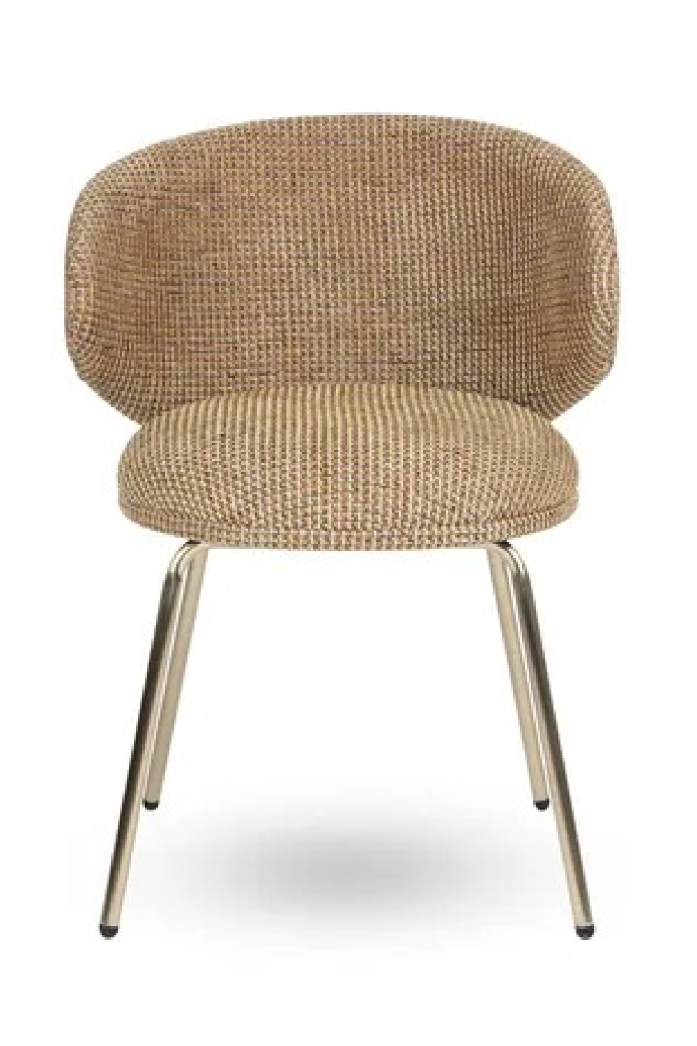 Curved Tweed Dining Chair | NV Gallery Savio | Oroa.com
