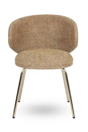 Curved Tweed Dining Chair | NV Gallery Savio | Oroa.com