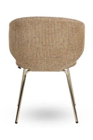 Curved Tweed Dining Chair | NV Gallery Savio | Oroa.com