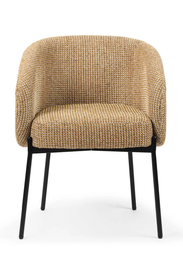 Yellow Tweed Dining Chair | NV Gallery Volta | Oroa.com