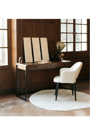 Walnut 3-Drawer Desk | NV Gallery Bruce | Oroa.com