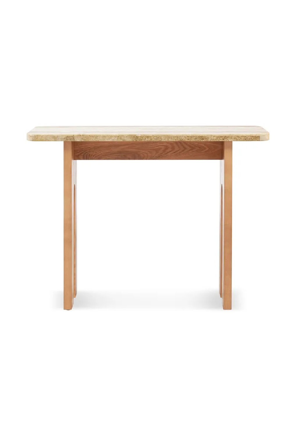 Travertine Top Console Table | NV Gallery Danbury | Oroa.com