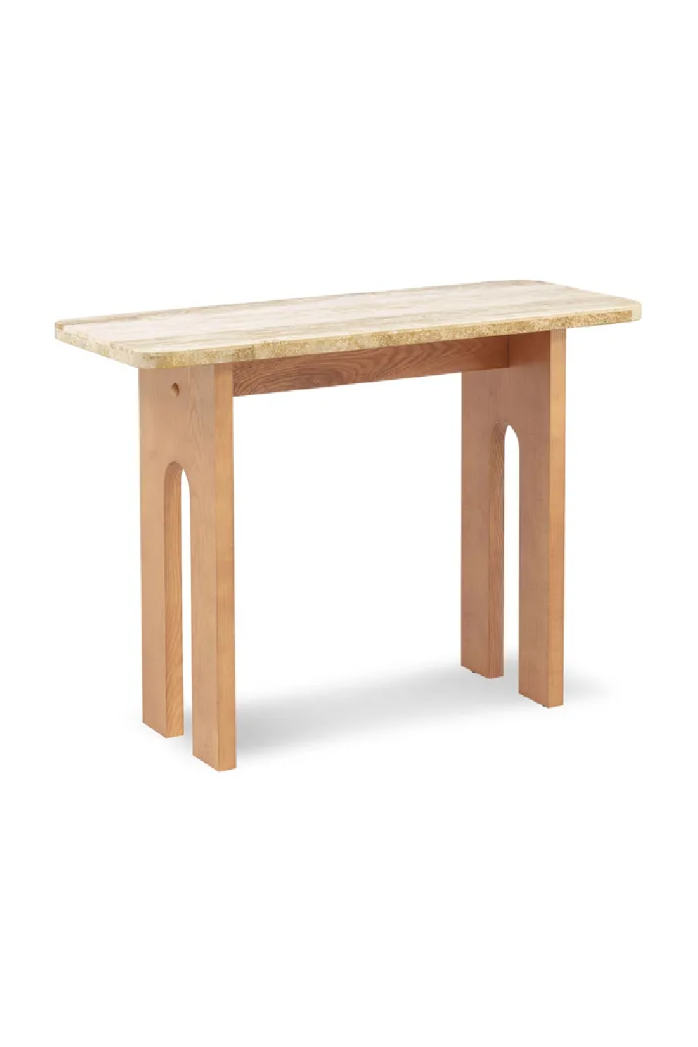 Travertine Top Console Table | NV Gallery Danbury | Oroa.com