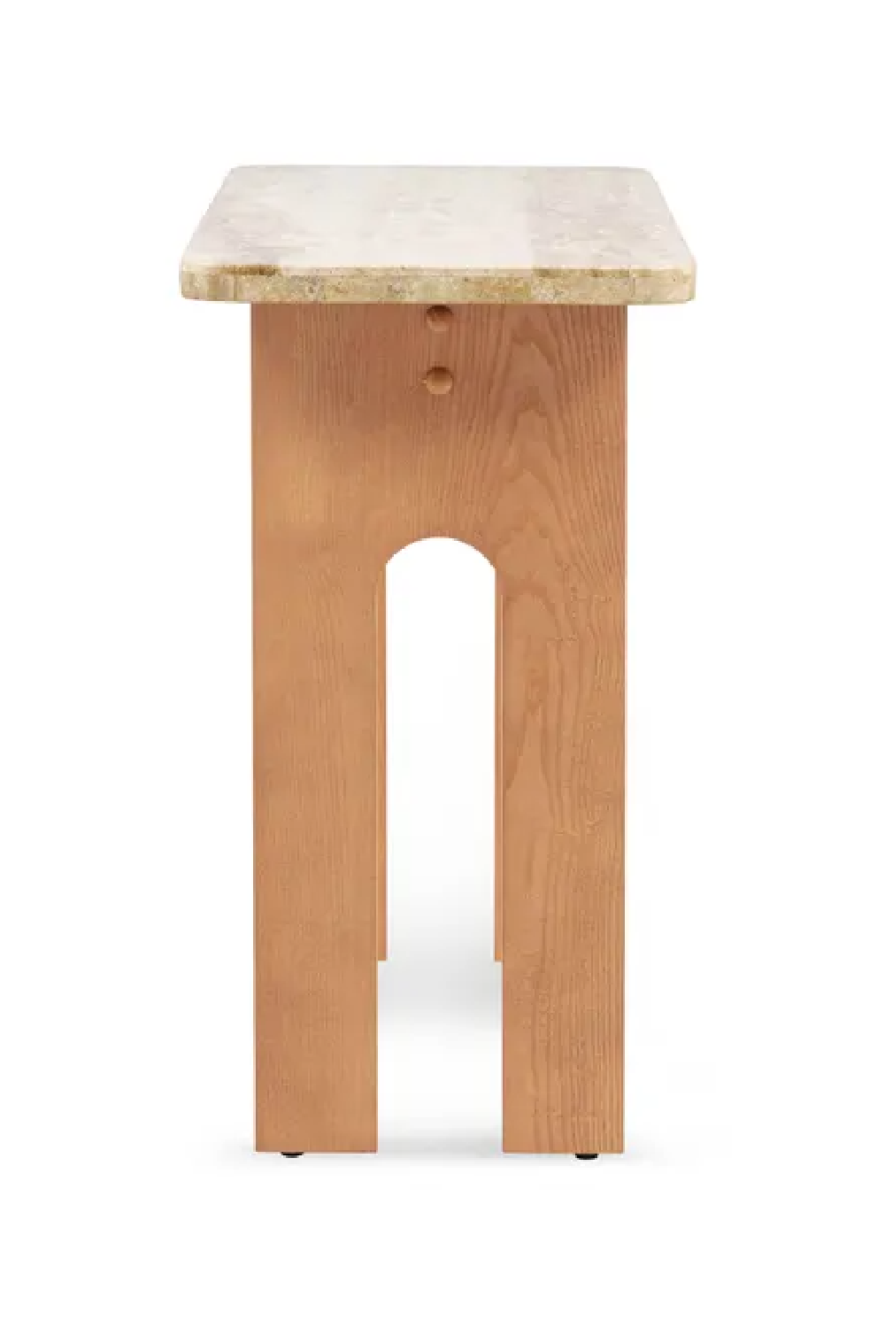 Travertine Top Console Table | NV Gallery Danbury | Oroa.com