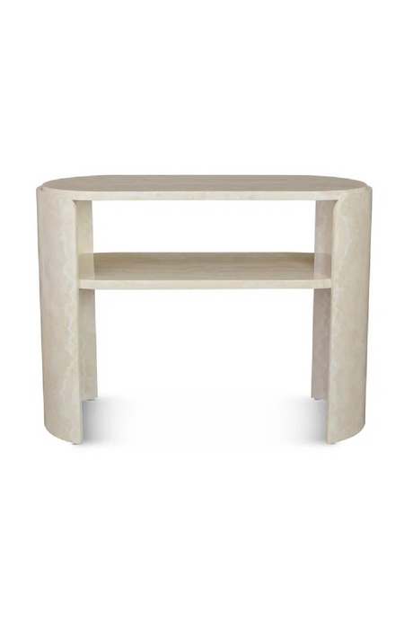 Oval Wooden Console Table | NV Gallery Elipse | Oroa.com