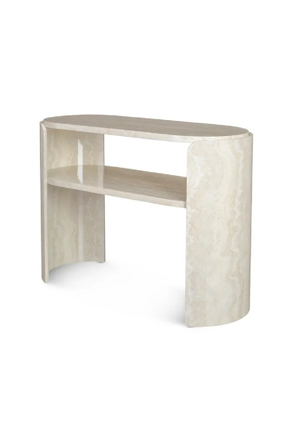 Oval Wooden Console Table | NV Gallery Elipse | Oroa.com