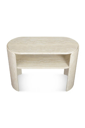 Oval Wooden Console Table | NV Gallery Elipse | Oroa.com