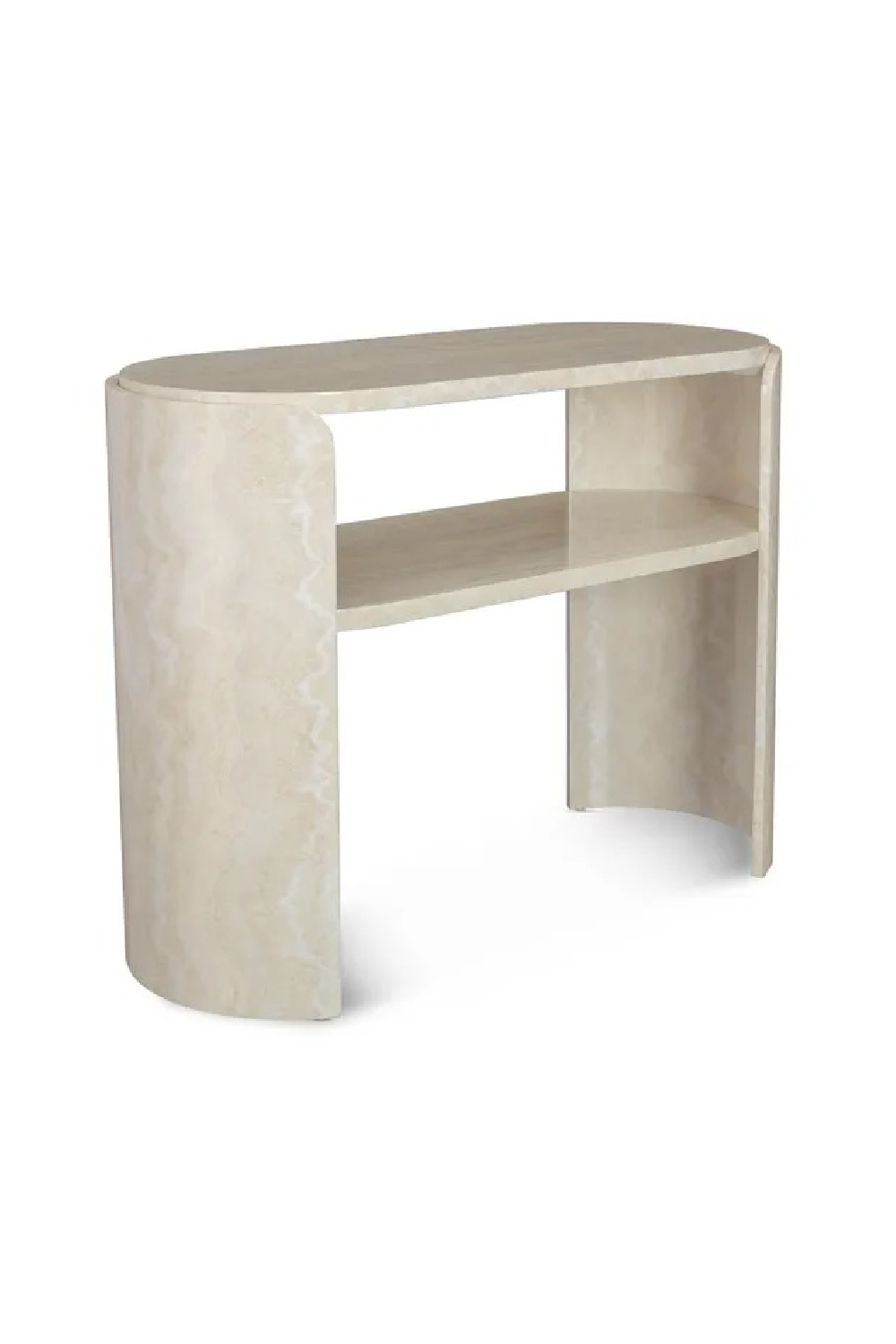 Oval Wooden Console Table | NV Gallery Elipse | Oroa.com