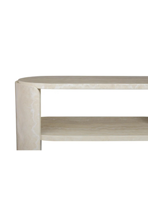 Oval Wooden Console Table | NV Gallery Elipse | Oroa.com