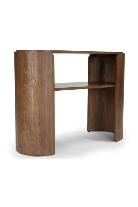 Wooden Oval Console Table | NV Gallery Elipse | Oroa.com